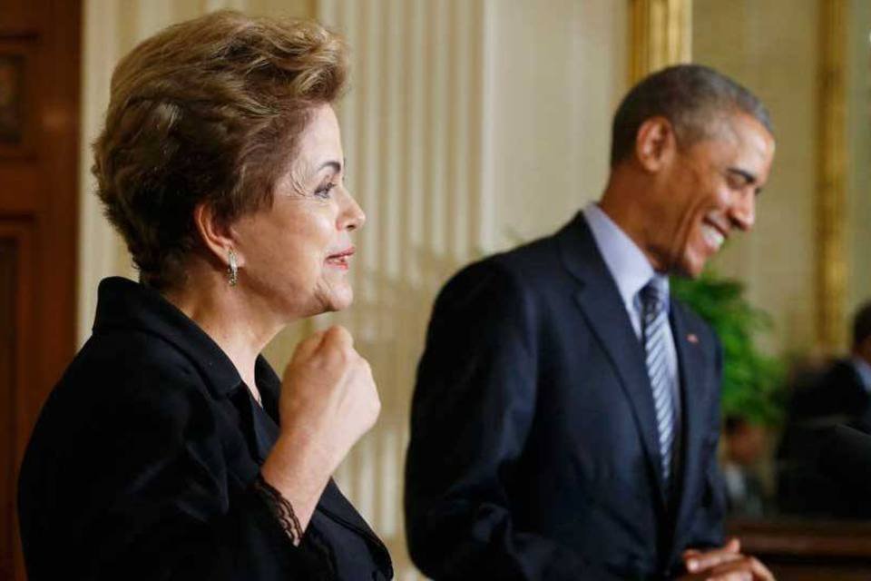 Visita aos EUA beneficiou momento frágil de Dilma