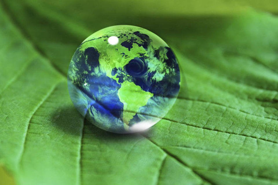 Planeta Terra: o setor privado tem se movimentado para combater o aquecimento global (./Thinkstock)