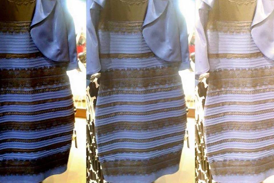 Novo vestido azul e preto? Redes sociais encontram um novo dilema