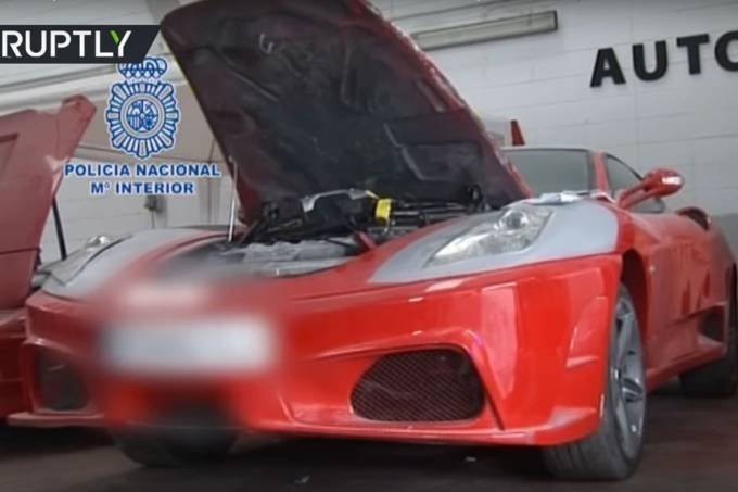 Grupo que falsificava Ferrari e Lamborghini é preso na Espanha
