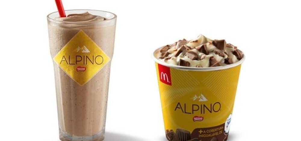 McDonald’s lança McShake Alpino e McFlurry Alpino com Leite Moça