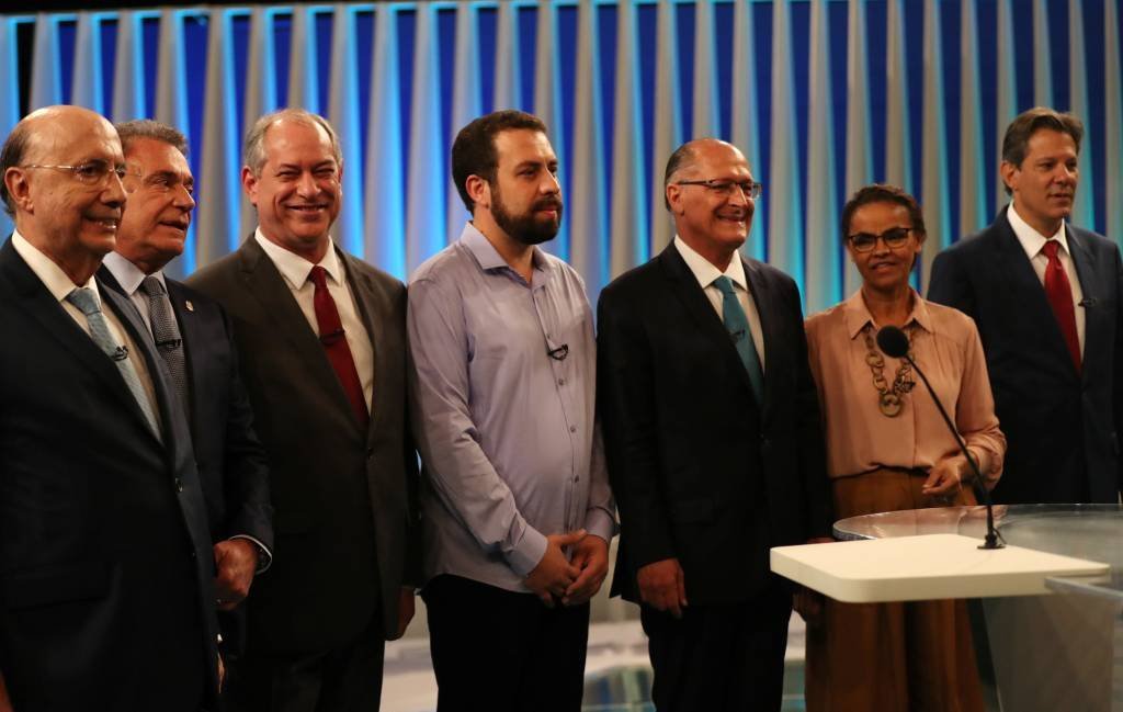 Debate da Globo tem dobradinhas, bom humor e críticas a Bolsonaro