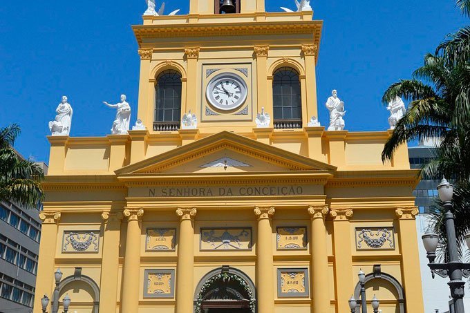 Catedral de Campinas: autor do crime entrou no local já disparando (Wikimedia/Divulgação)