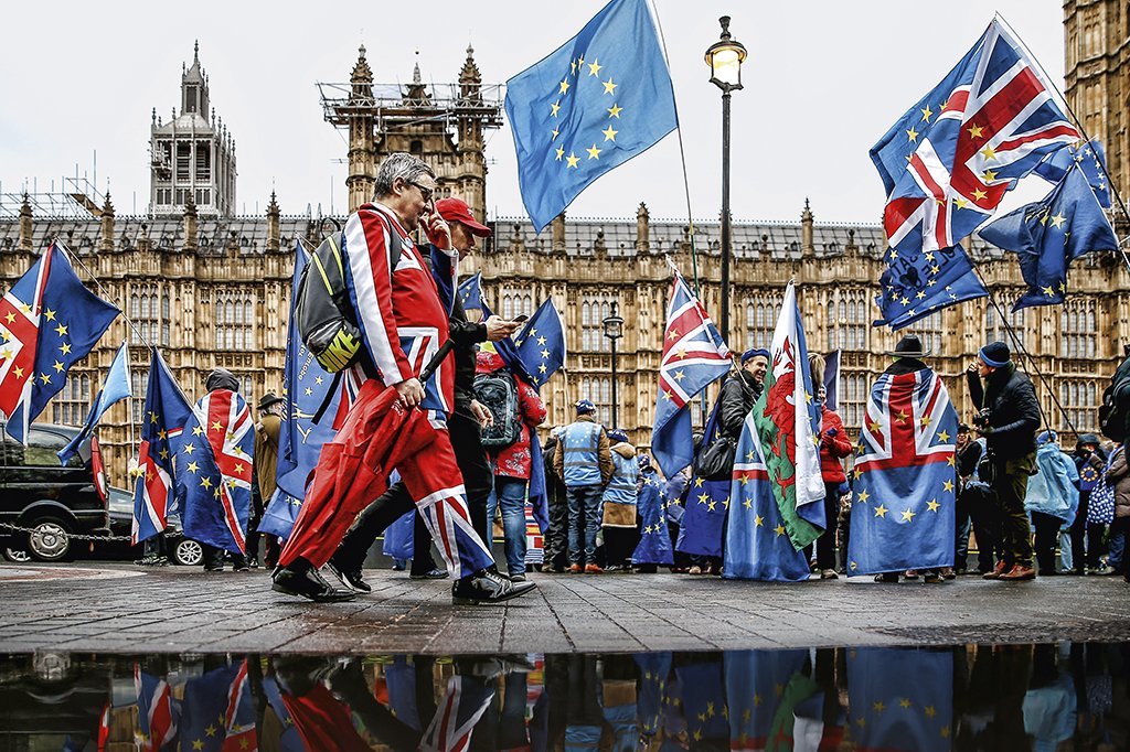 Reino Unido fará festa com luzes e contagem regressiva para sair da UE