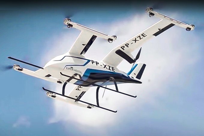 Drone gigante? Embraer divulga imagens de protótipo de táxi voador