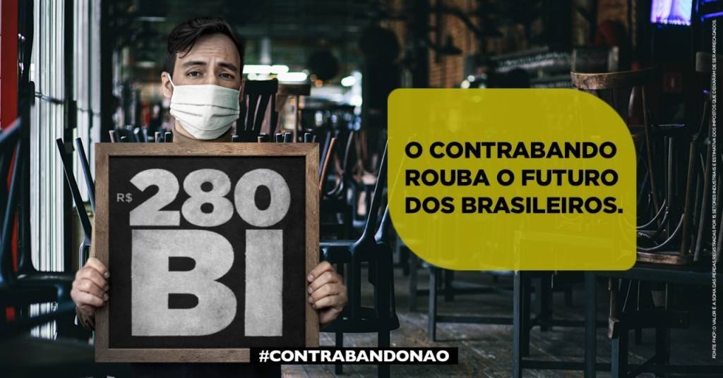 Contrabando retira mais de R$ 280 bilhões da economia brasileira