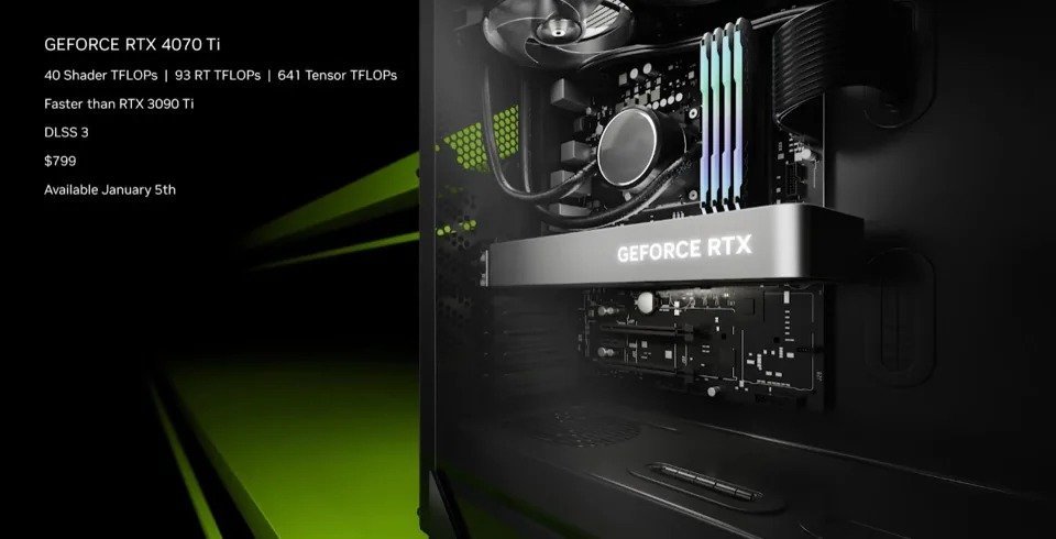 Nvidia apresenta GeForce RTX 4070 Ti com mais potência que a RTX 3090; saiba o preço no Brasil
