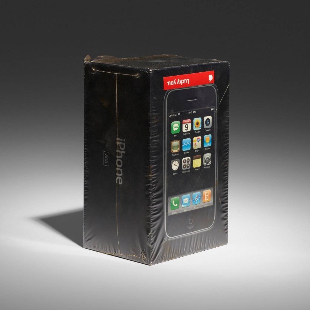 iPhone de 2007 'lacrado na caixa' será leiloado com lance inicial de R$164 mil