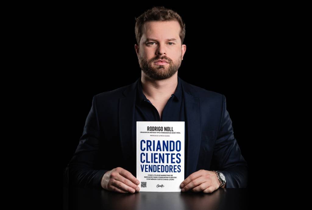 Novo livro de Rodrigo Noll mostra como aumentar as vendas com o Marketing de Indicação (Rodrigo Noll/Reprodução)