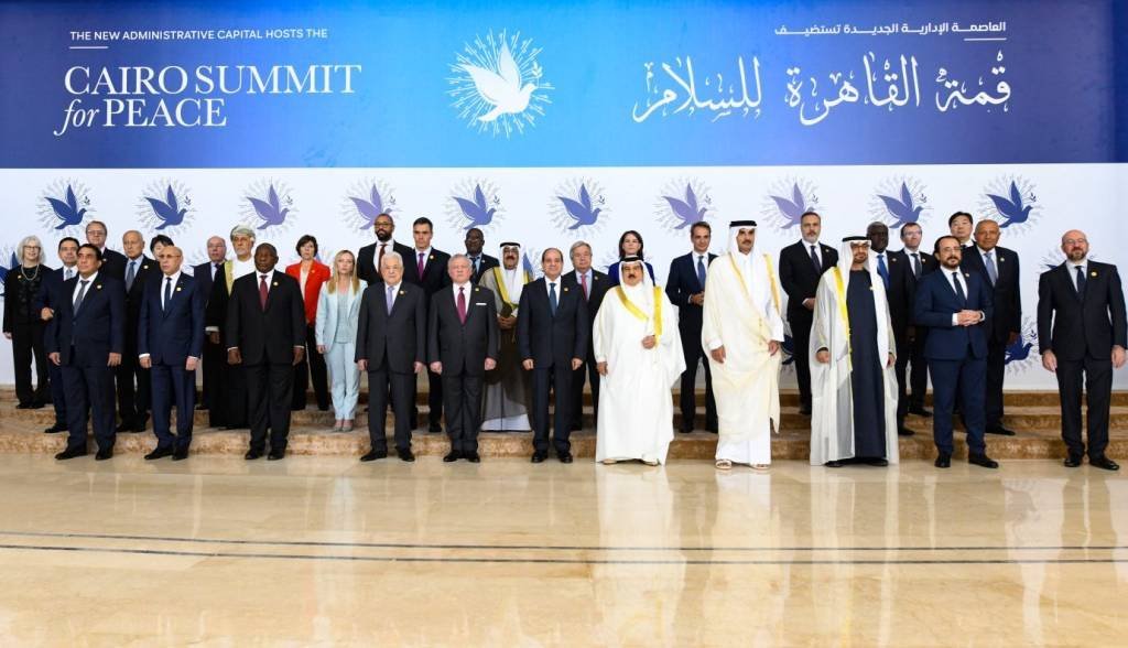 Líderes internacionais reunidos no Egito pedem cessar-fogo e ajuda para Gaza