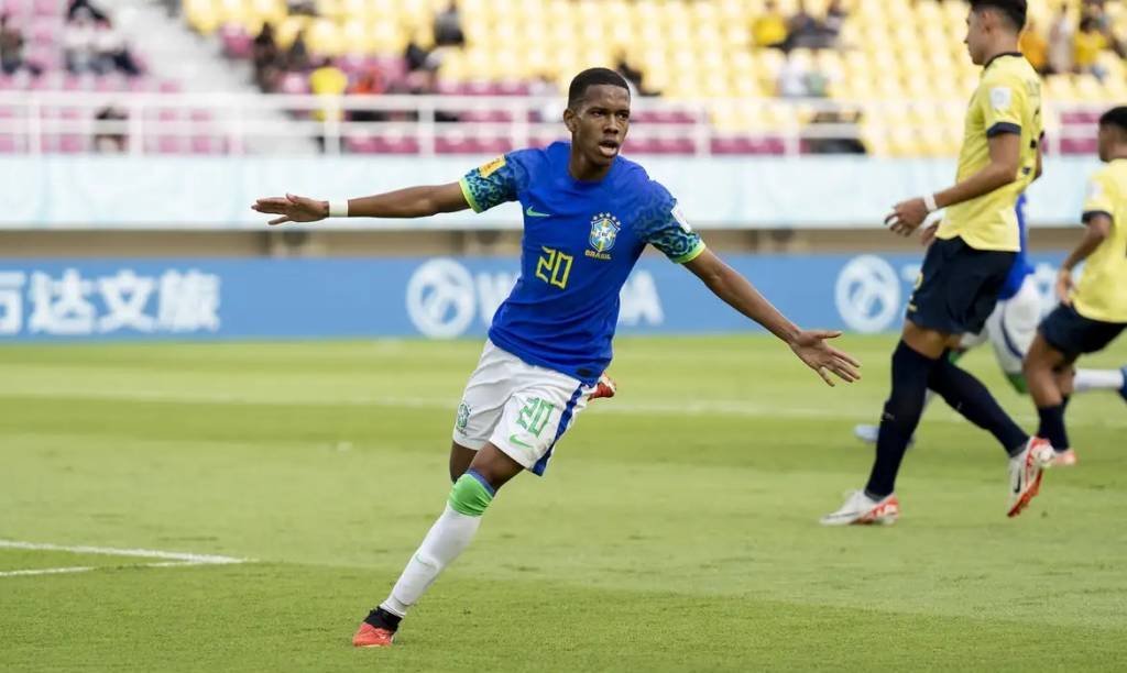 Mundial Sub-17: Brasil faz 3 a 1 no Equador e avança às quartas de final