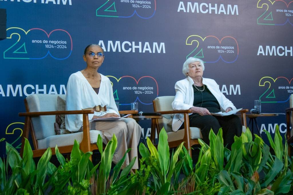 Imagem referente à notícia: O encontro entre o produtivismo de Janet Yellen e a reindustrialização verde de Marina Silva