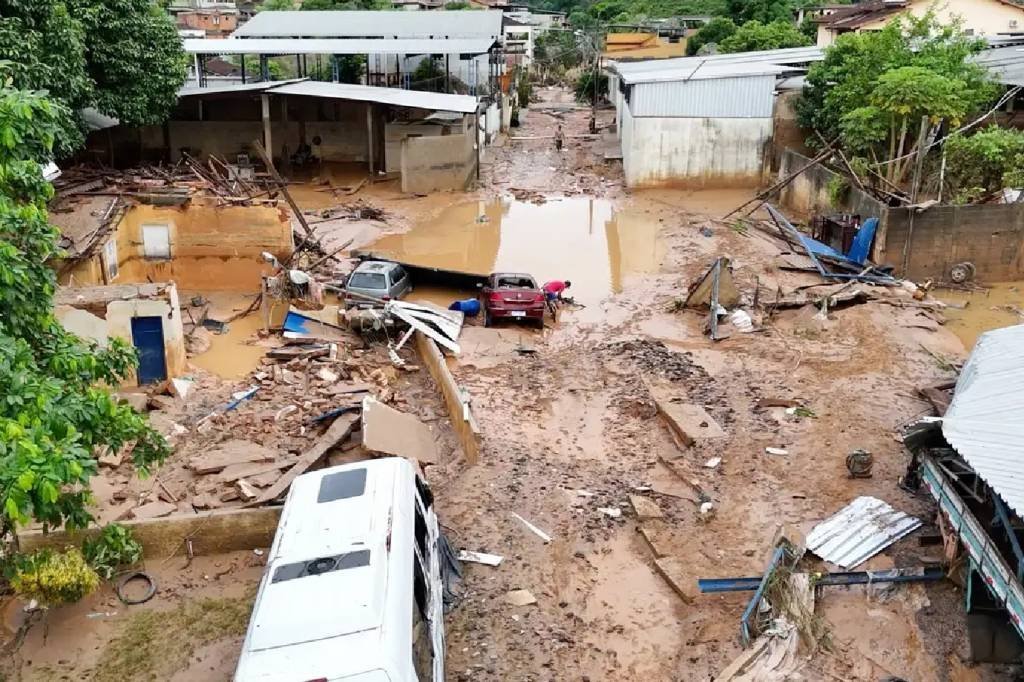 Aumenta o número de mortos em consequência das chuvas no Espírito Santo