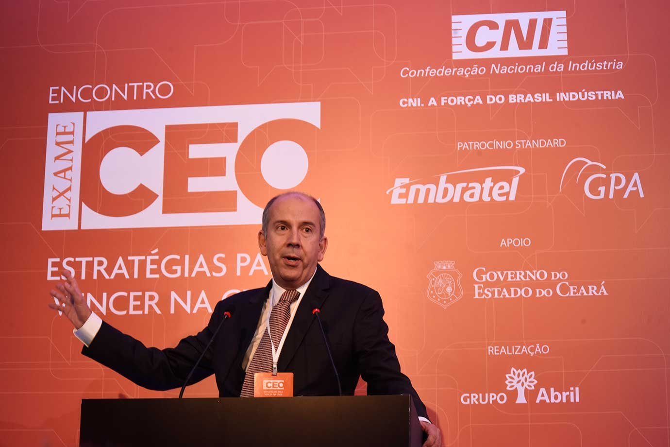 Marcilio Pousada, presidente da RaiaDrogasil, no Encontro de CEOs EXAME