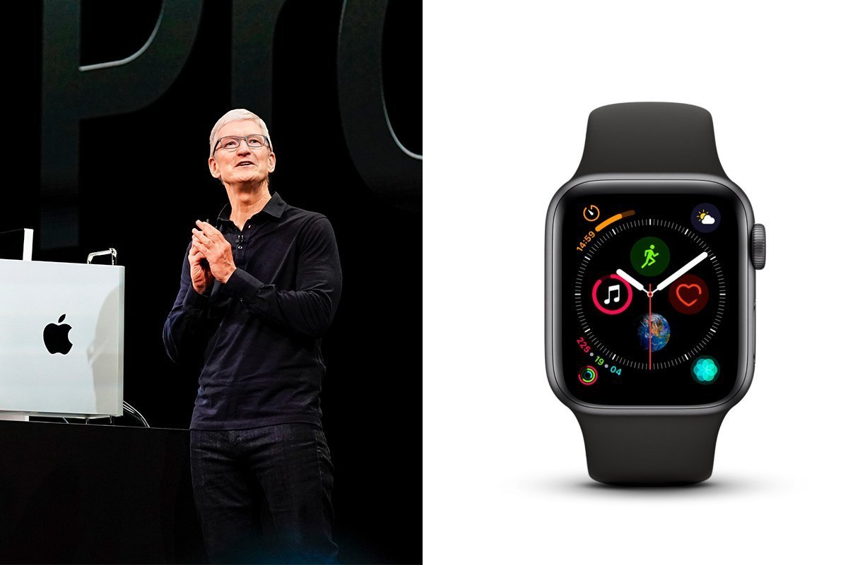Tim Cook e o Apple Watch