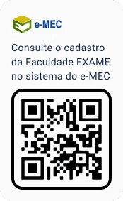 QR Code para consulta ao cadastro da Faculdade Exame no sistema e-MEC