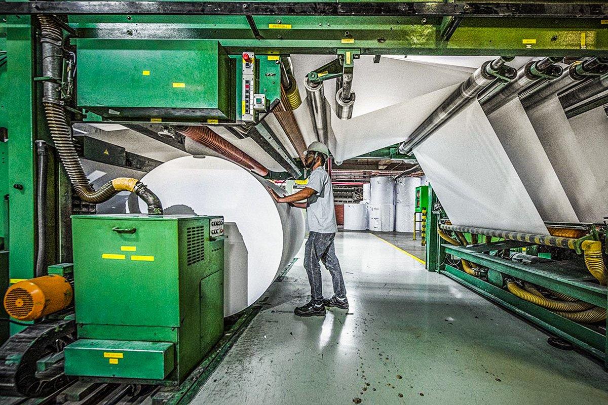 Suzano: companhia confirmou interesse na International Paper em maio (Germano Lüders/Exame)