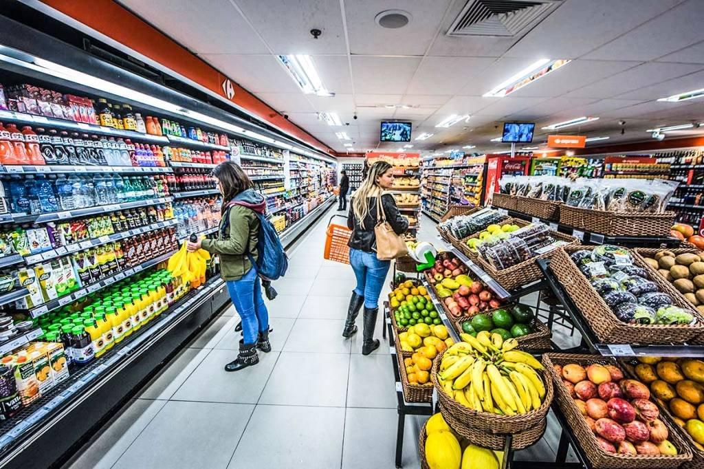 Carrefour: preços mais baixos no varejo para ganhar volume de vendas (Germano Lüders/Exame)
