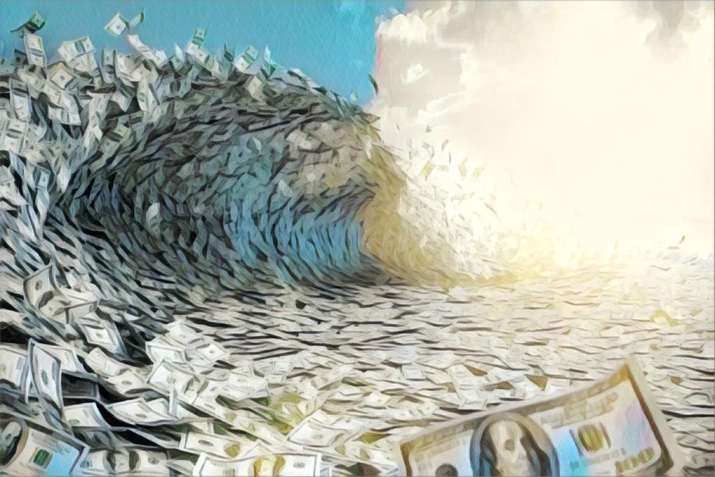 Tsunami: aumento brutal da despesa financeira devasta balanços de 2022 (Viaframe/Getty Images)