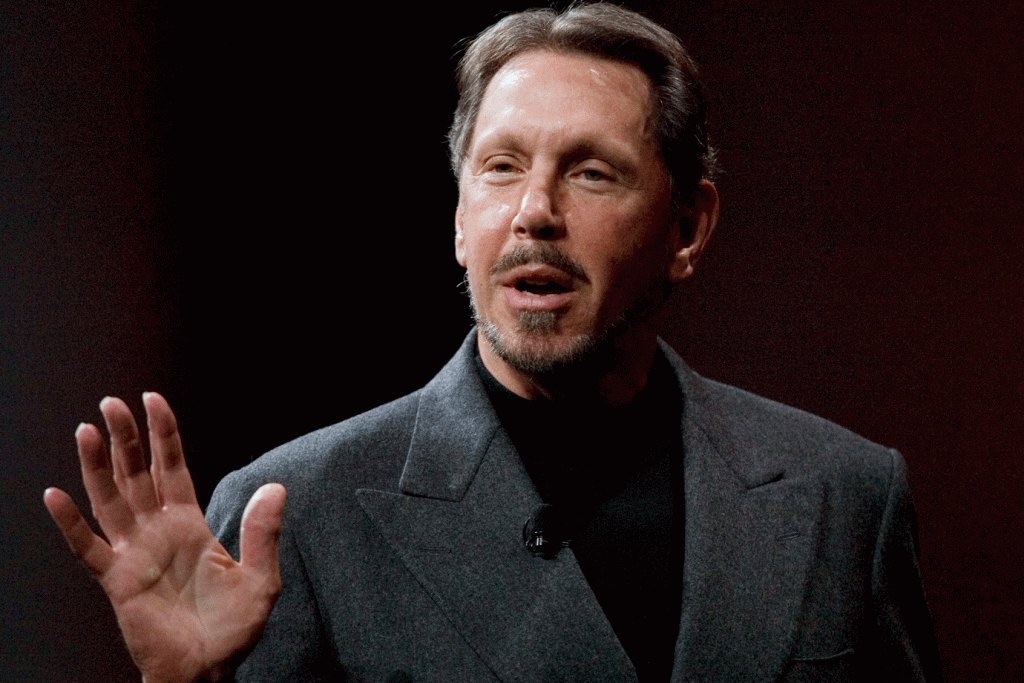 Larry Ellison, chairman: Mais de 162 data centers equipados para lidar com treinamento de modelos de IA (Kimberly White/Bloomberg/Getty Images)