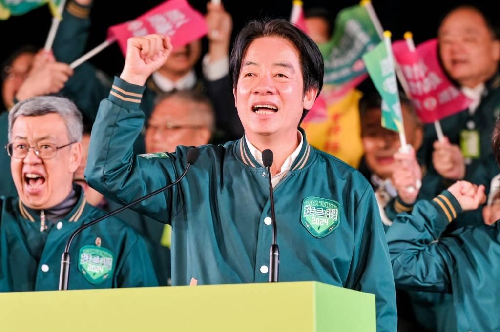 Taiwan:  Lai Ching-te, candidato do DPP e atual vice-presidente, é o favorito na disputa, mas não é benquisto por Pequim (AFP/AFP)