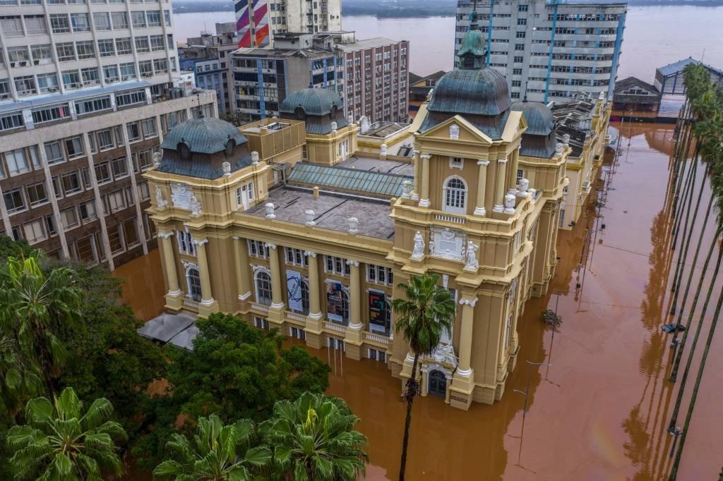 Rio Grande do Sul: estudo indica uma queda de até 0,22 pontos percentuais no PIB nacional devido às inundações (Secretaria de Cultura do Rio Grande do Sul/Divulgação)
