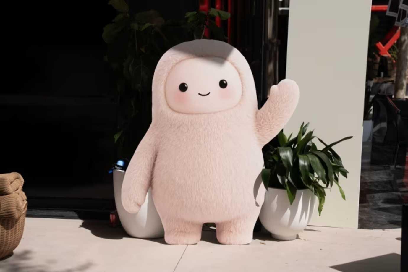 Jolly, o mascote da Meta que representa o agente Muse (Crédito: Reprodução Meta)