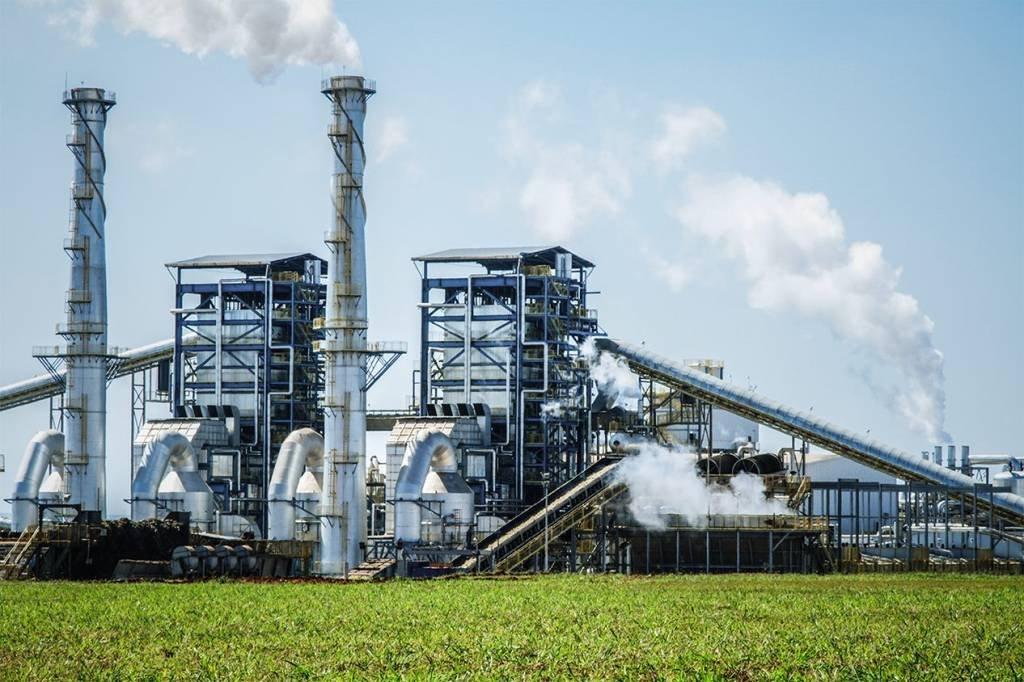 Produção de açúcar e álcool: berço do grupo Cosan, que hoje também opera combustíveis, gás, lubrificantes e ferrovias (Divulgação/Divulgação)