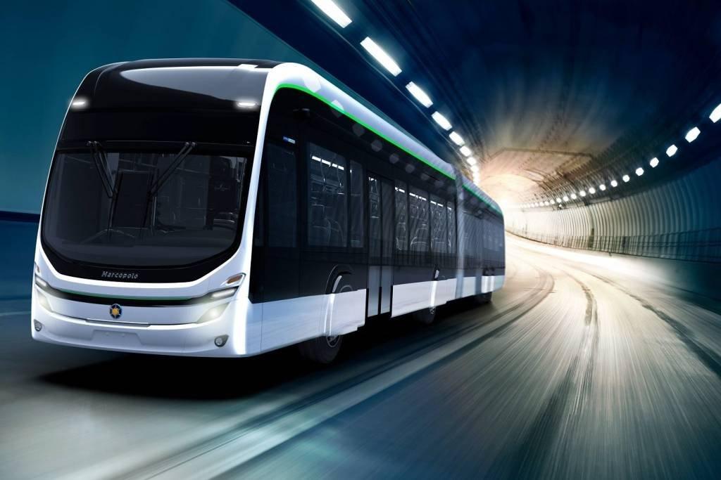 Ônibus elétrico: projeto em parceria com chinesa BYD prevê unidades abastecidas à noite, de livre circulação (Divulgação/Divulgação)