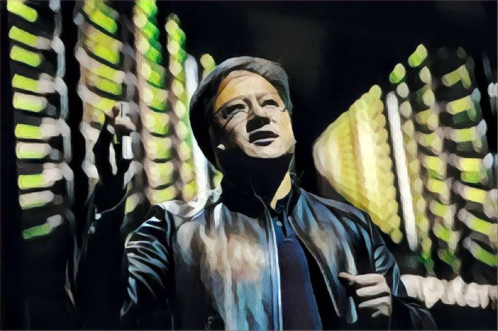 Jensen Huang, CEO e fundador da Nvidia: empresa avança a passos largos em mercado de IA (Carlos Avia Gonzalez/Getty Images)