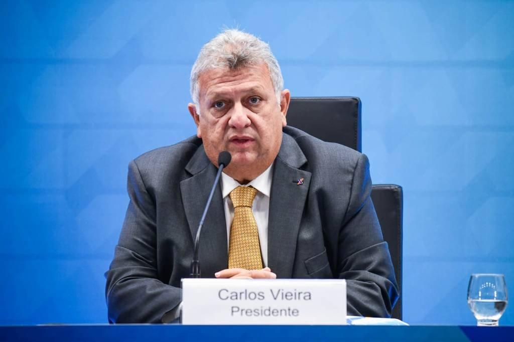 Carlos Vieira: presidente da Caixa aposta na atração de investidores brasileiros e estrangeiros para criar fundo para investimentos em infraestrutura ( Germano Lüders/Exame)