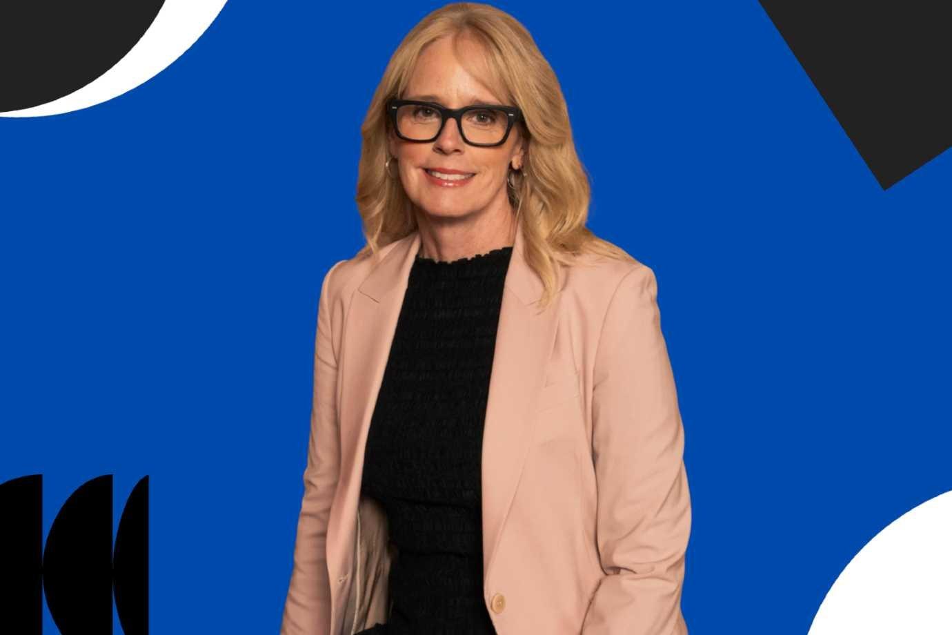Kelly Day, VP global da plataforma da Amazon: "queremos ser um ecossistema de entretenimento" (Crédito: Prime Video/EXAME)