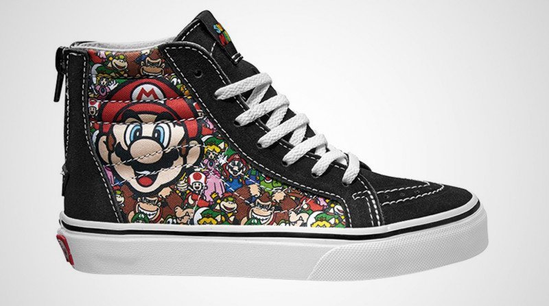 Vans lança tênis com personagens da Nintendo | Exame