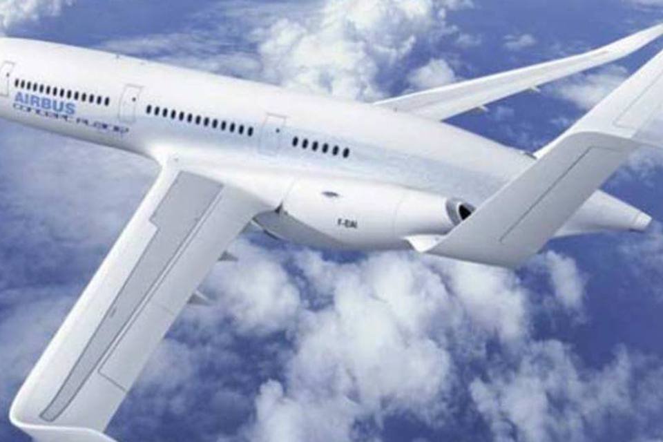 Airbus Mostra Aviao Do Futuro Exame