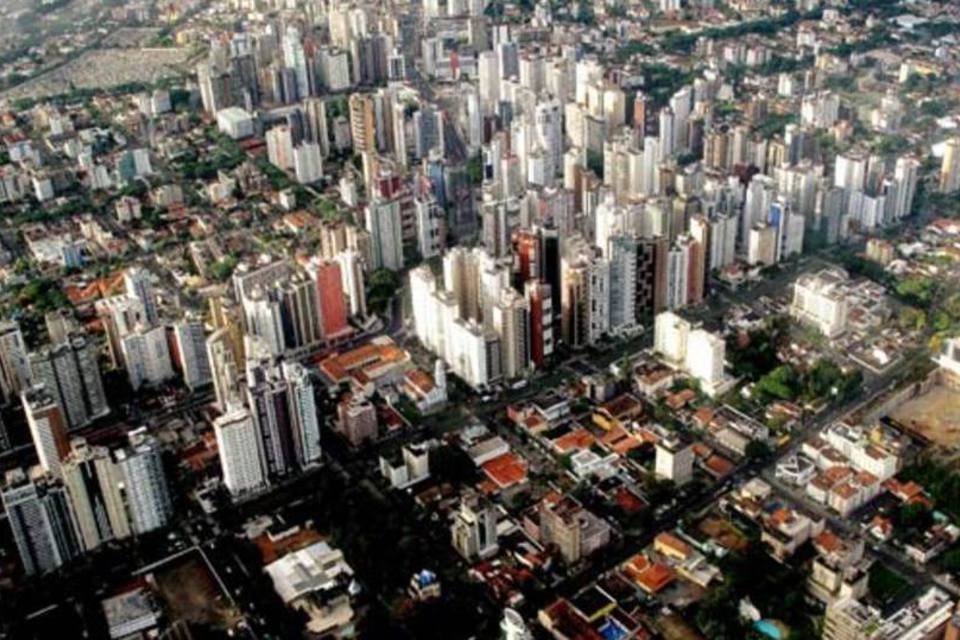 Vista aérea do Centro de Curitiba