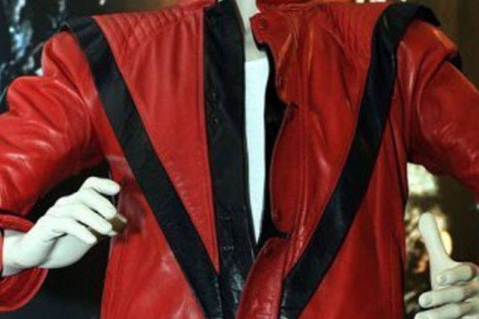 michael jackson jaqueta vermelha