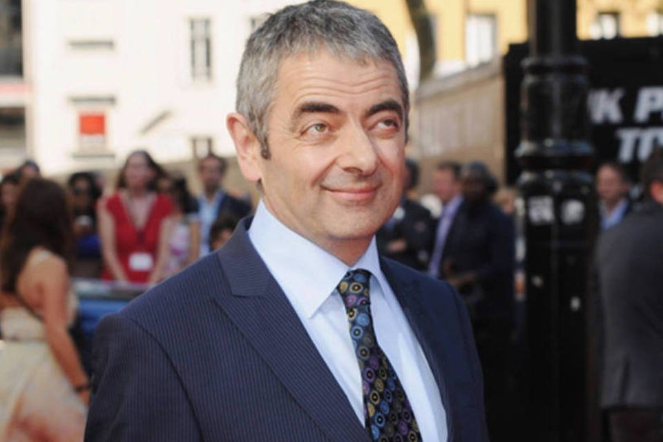 O ator britânico Rowan Atkinson, conhecido pelo personagem de Mr. Bean