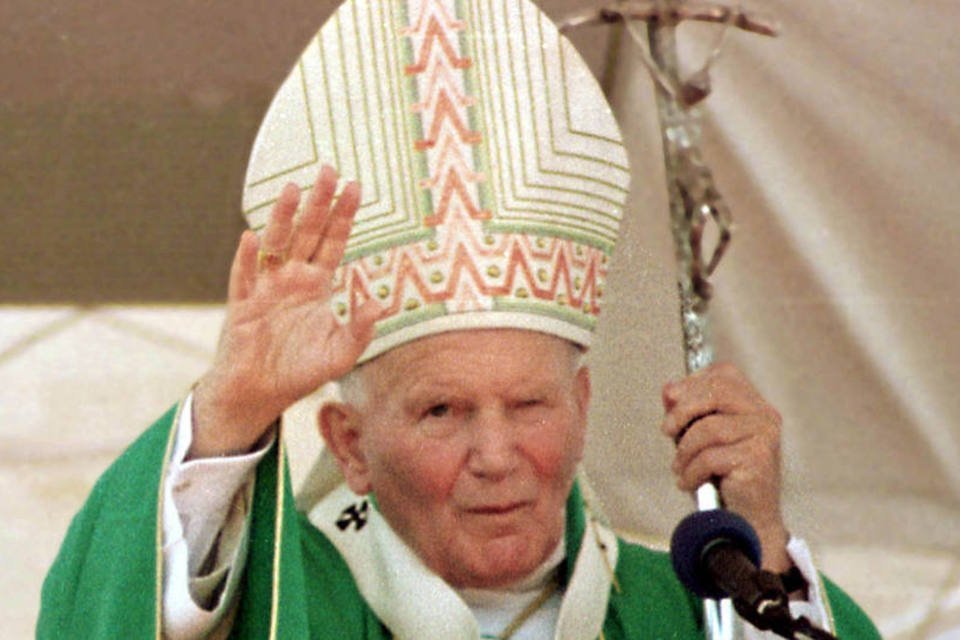 Papa João Paulo II no Brasil em 1997