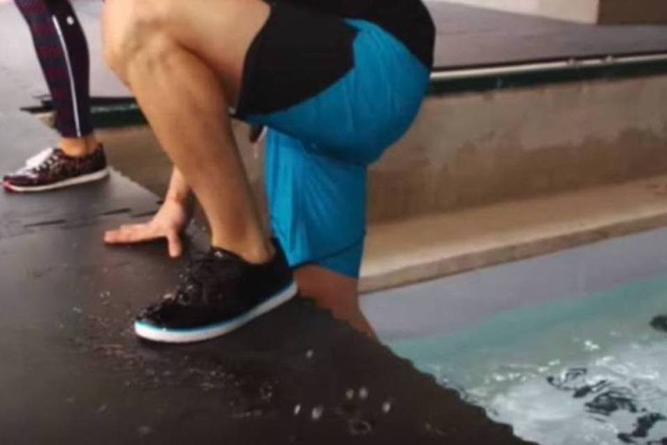 tênis para agua