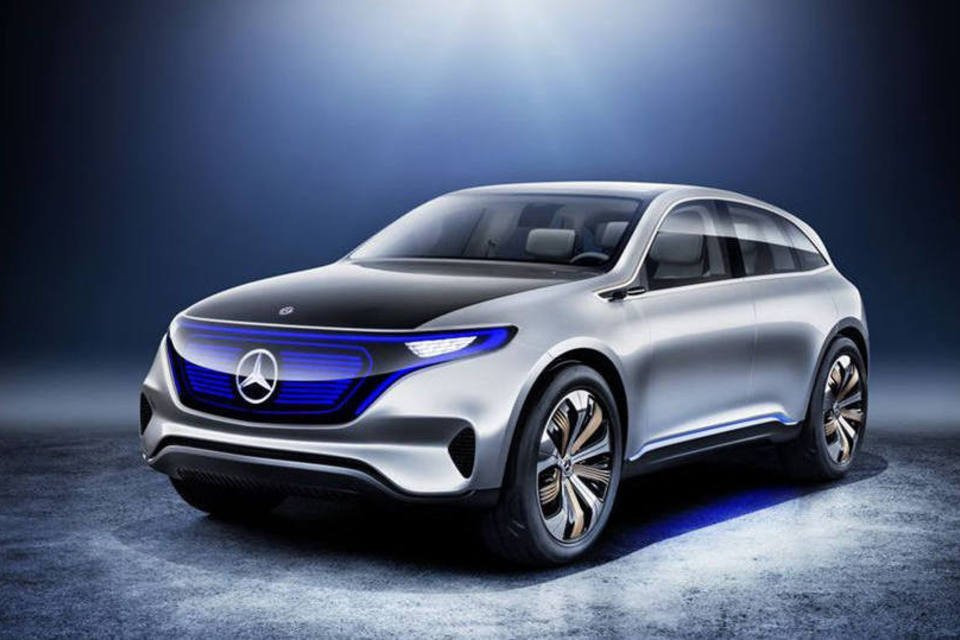 Carro elétrico conceito Generation EQ, da Mercedes-Benz