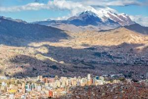 La Paz, capital da Bolívia