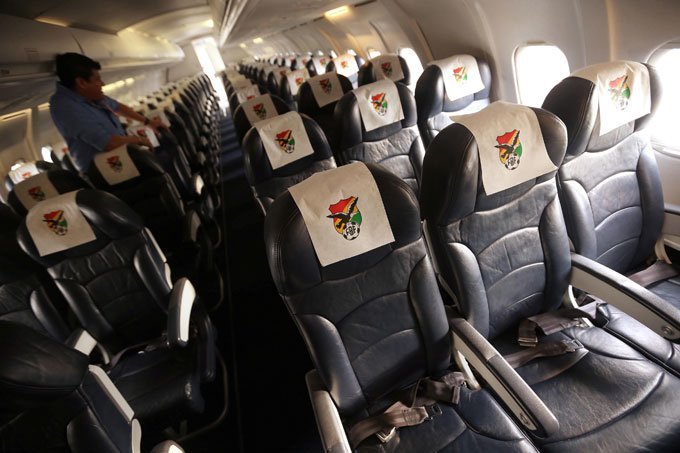 Avião da companhia aérea LaMia que transportava jogadores da Chapecoense
