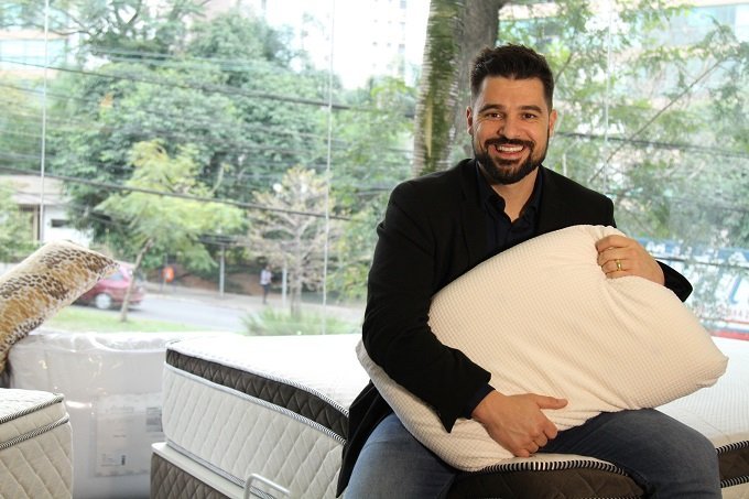 O empreendedor Felipe Pedroso, dono da Cia Do Sono