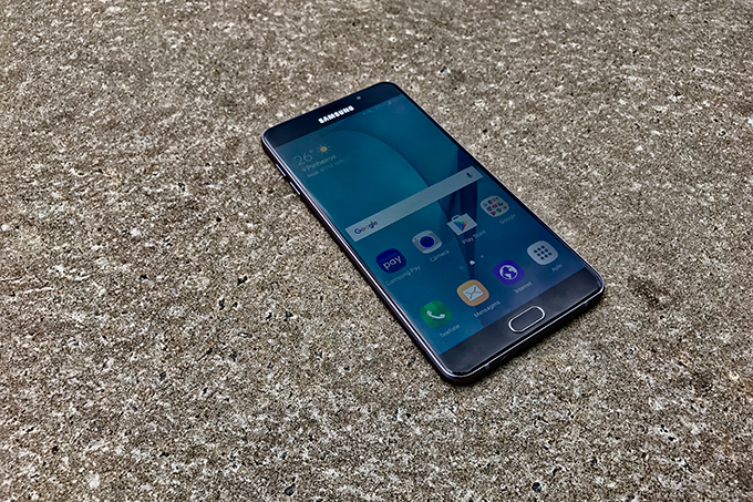 Foto do smartphone Samsung Galaxy A9