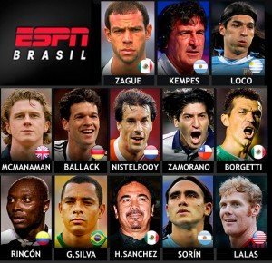 Ex-jogadores comentam Copa na ESPN