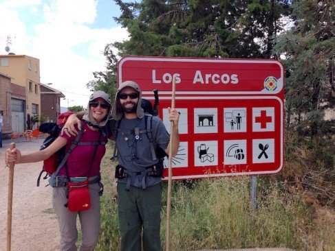 danilo e luah caminho de santiago walk and talk