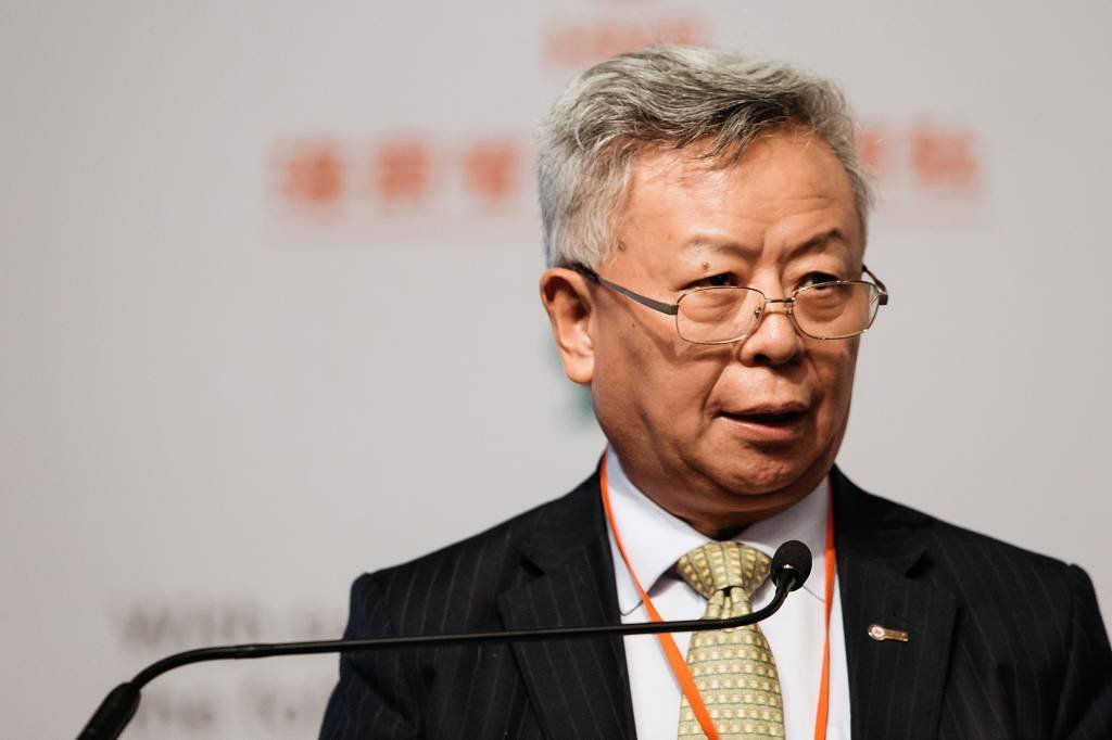 Jin Liqun, presidente do Banco Asiático de Infraestrutura (AIIB)