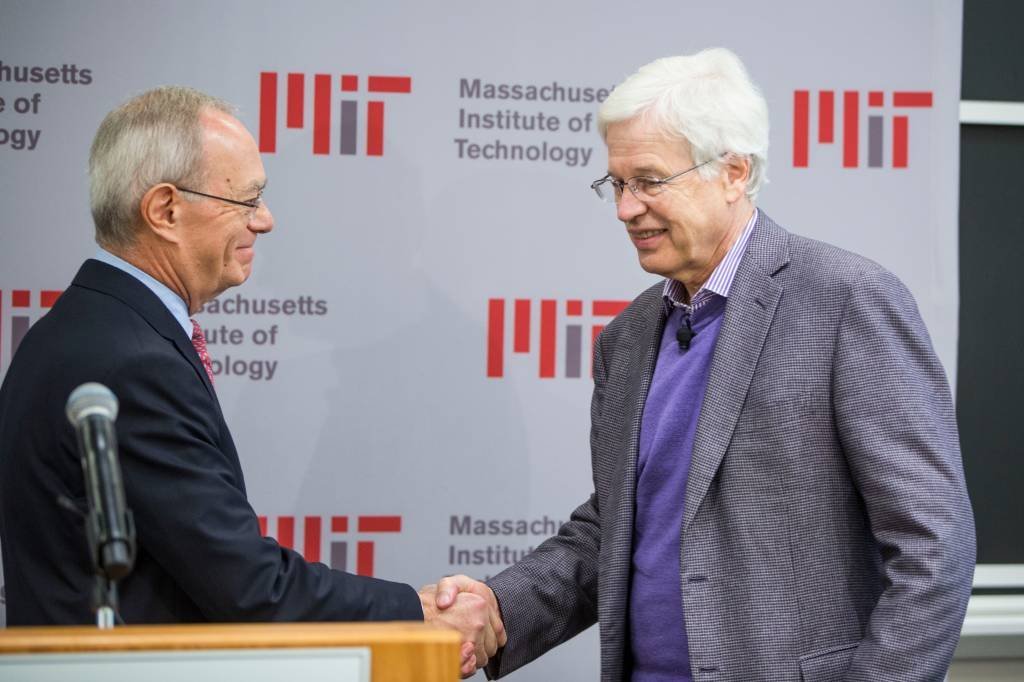 Bengt Holmstrom e Oliver Hart, vencedores do Prêmio Nobel