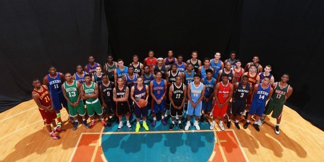 2014 NBA Rookie Photo Shoot