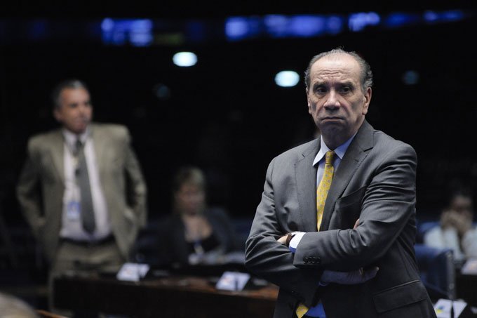 Senador Aloysio Nunes Ferreira durante votação no da PEC do Teto no Senado 13/12/2016